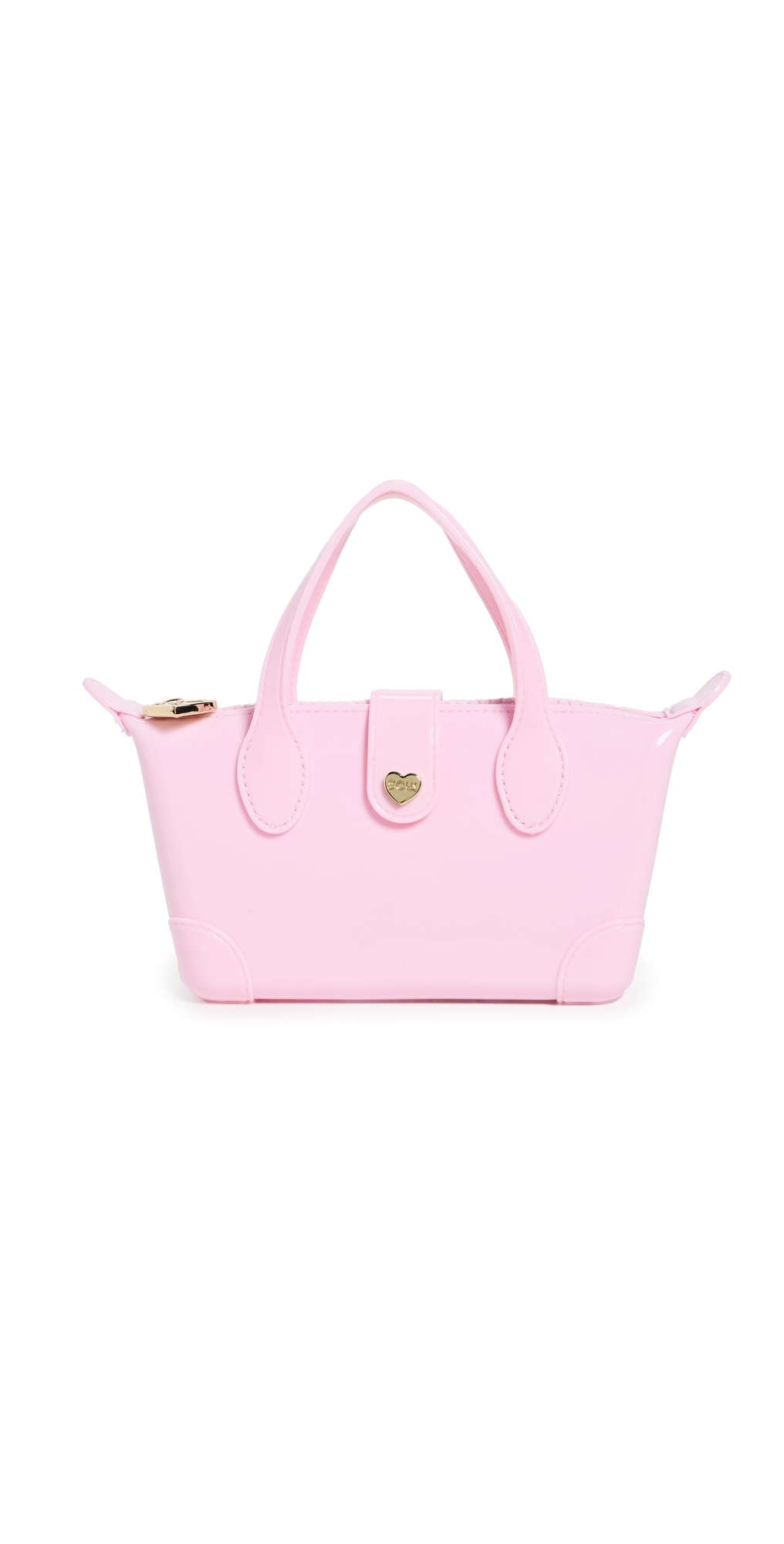 Stoney Clover Lane Jelly Pouchette Crossbody Bag Flamingo In Pink
