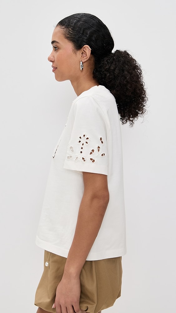 ★Sea NY★ Marie 刺繍Tシャツ White Marie T-Shirt – Sea, New York