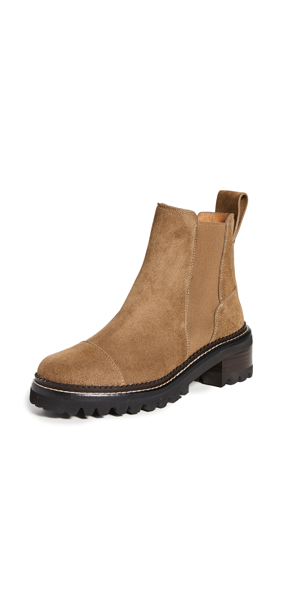 See by chloe chels mall flat boots Clearance