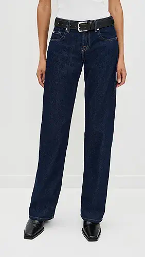 7 For All Mankind Low Straight Jeans