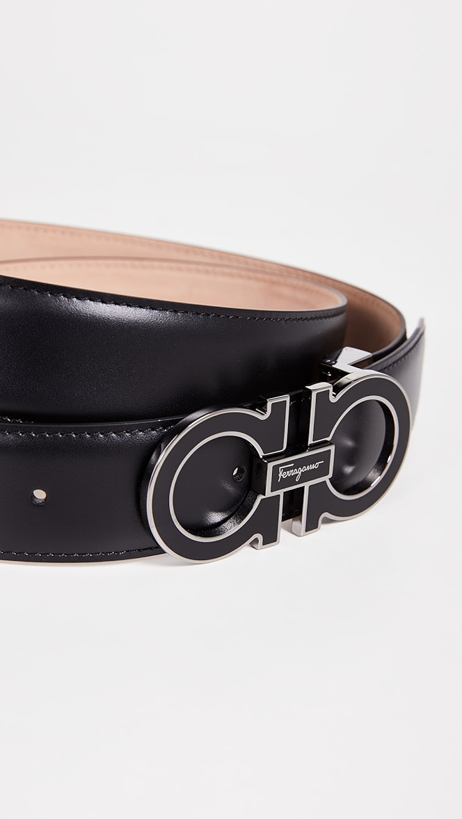 salvatore ferragamo buckle belt