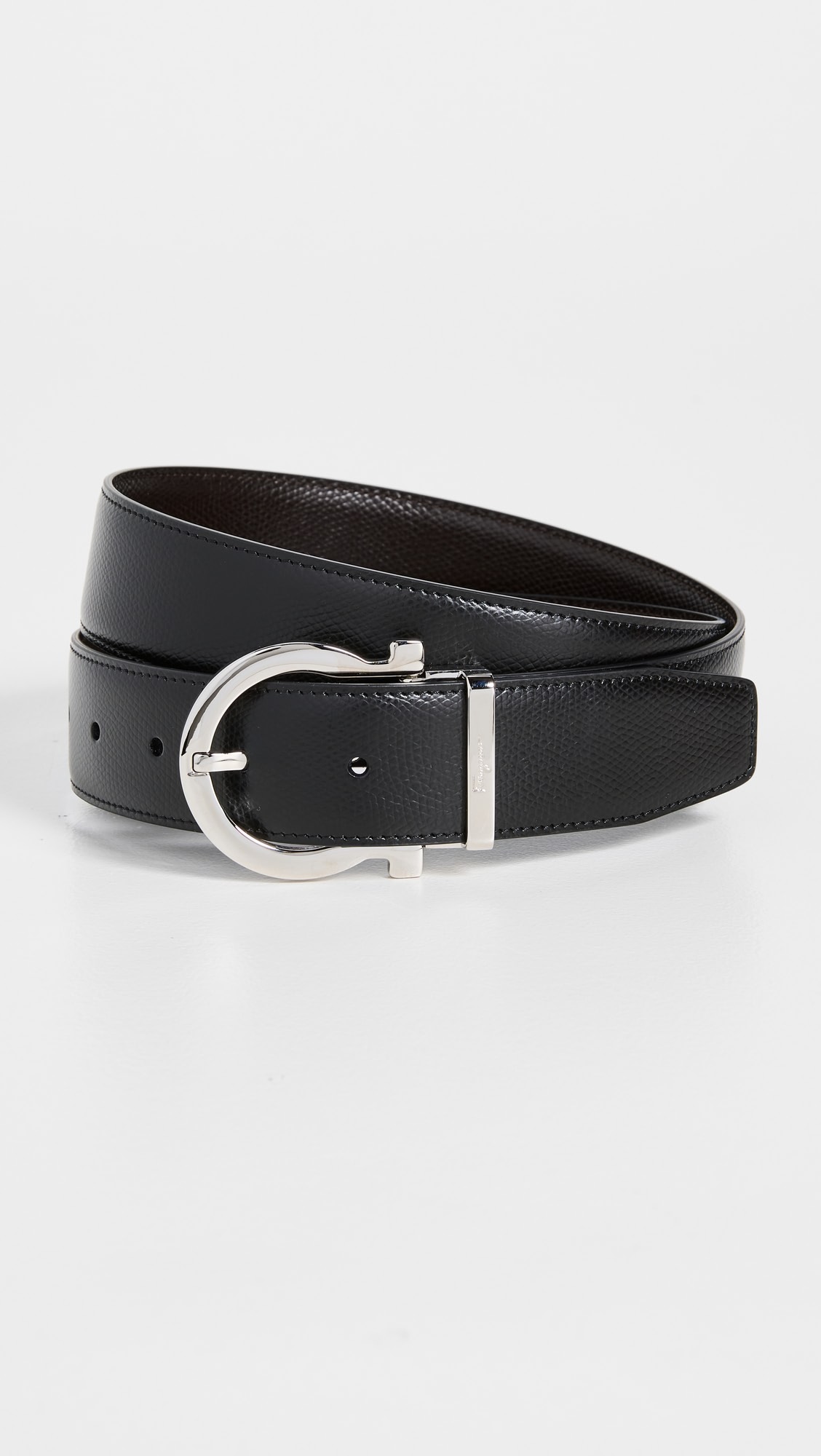 ferragamo single gancini belt