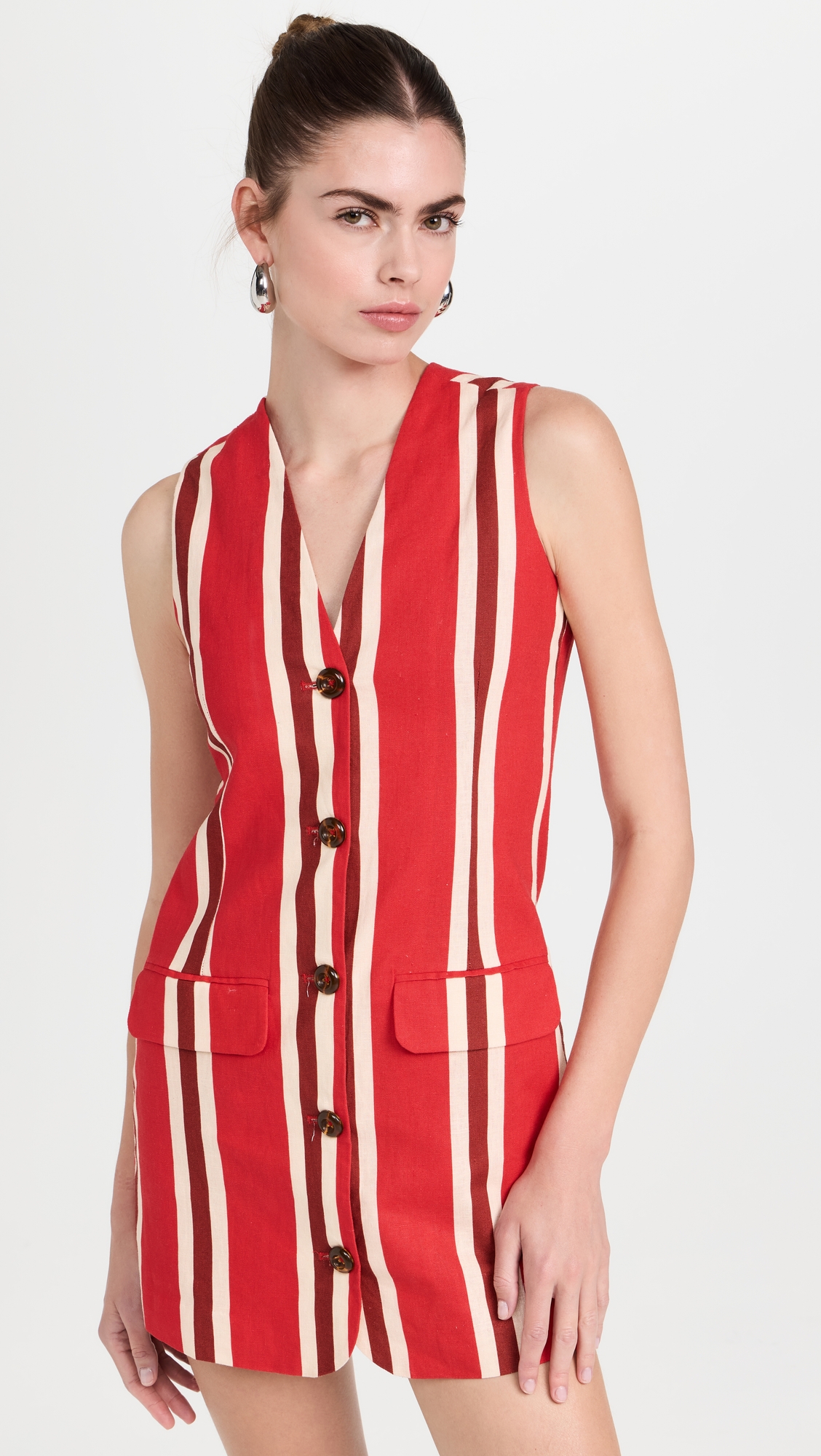 Simon Miller Carob Linen Mini Dress thumbnail