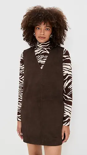 Simon Miller Fountain Suede Mini Dress