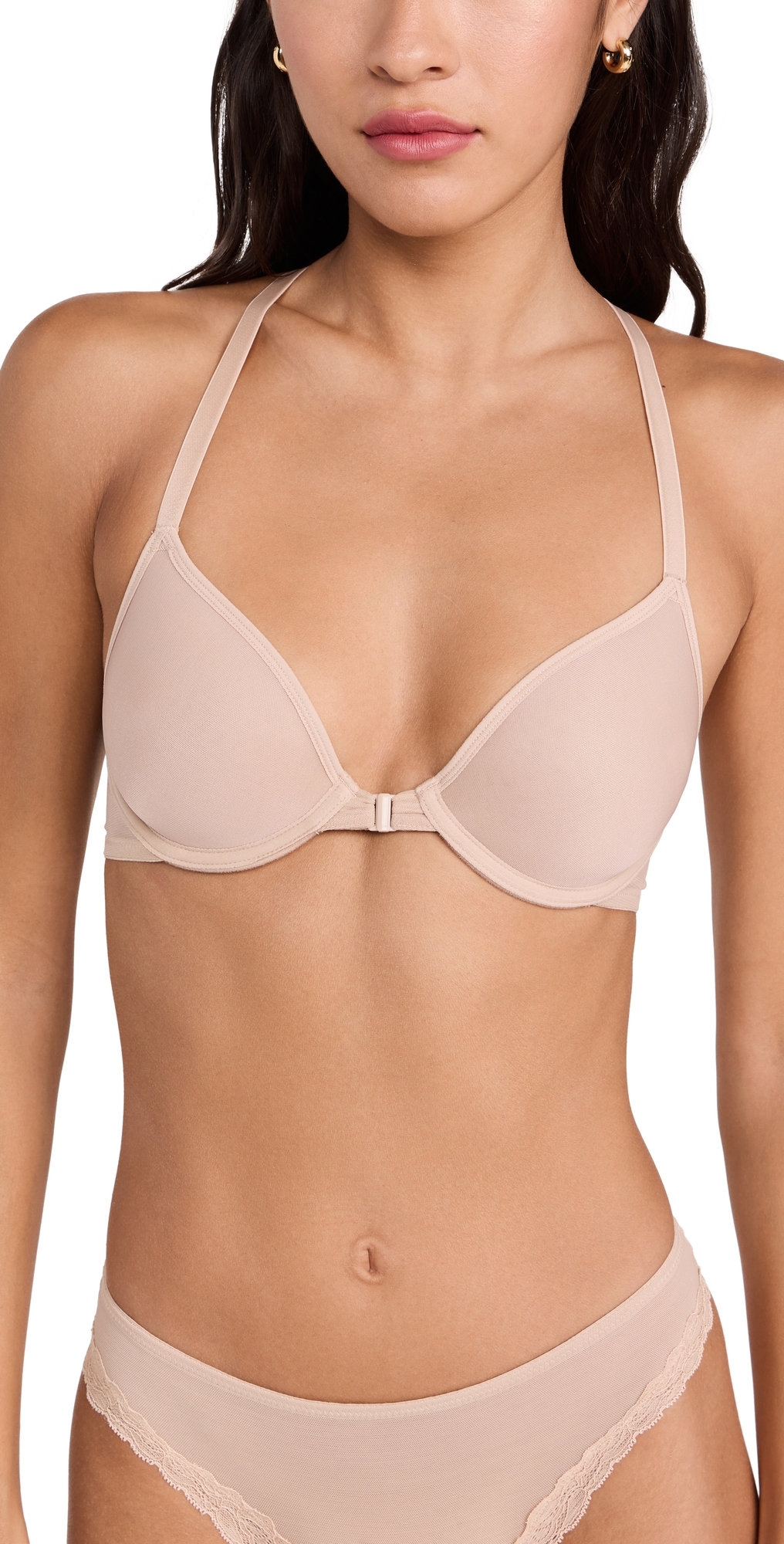 Skarlett Blue Spellbound Front Close Spacer Bra Nylon In Nylon