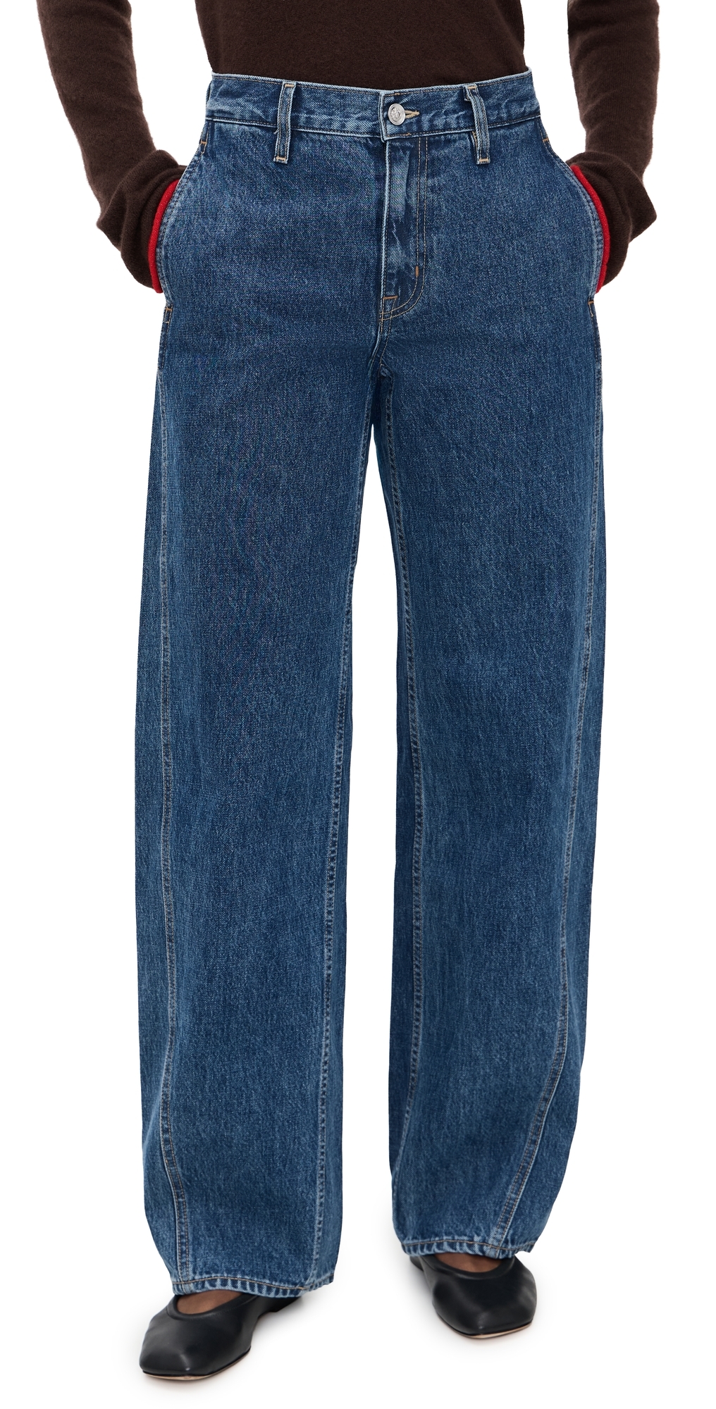 Slvrlake Cassie Chino Jeans Forbidden Love In Blue