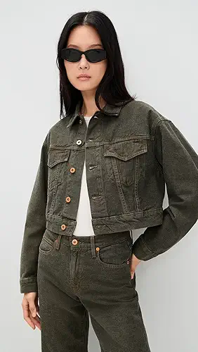SLVRLAKE Davis Crop Trucker Jacket