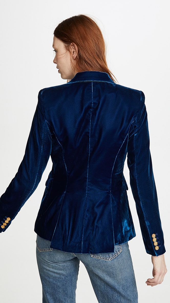 Smythe velvet blazer clearance