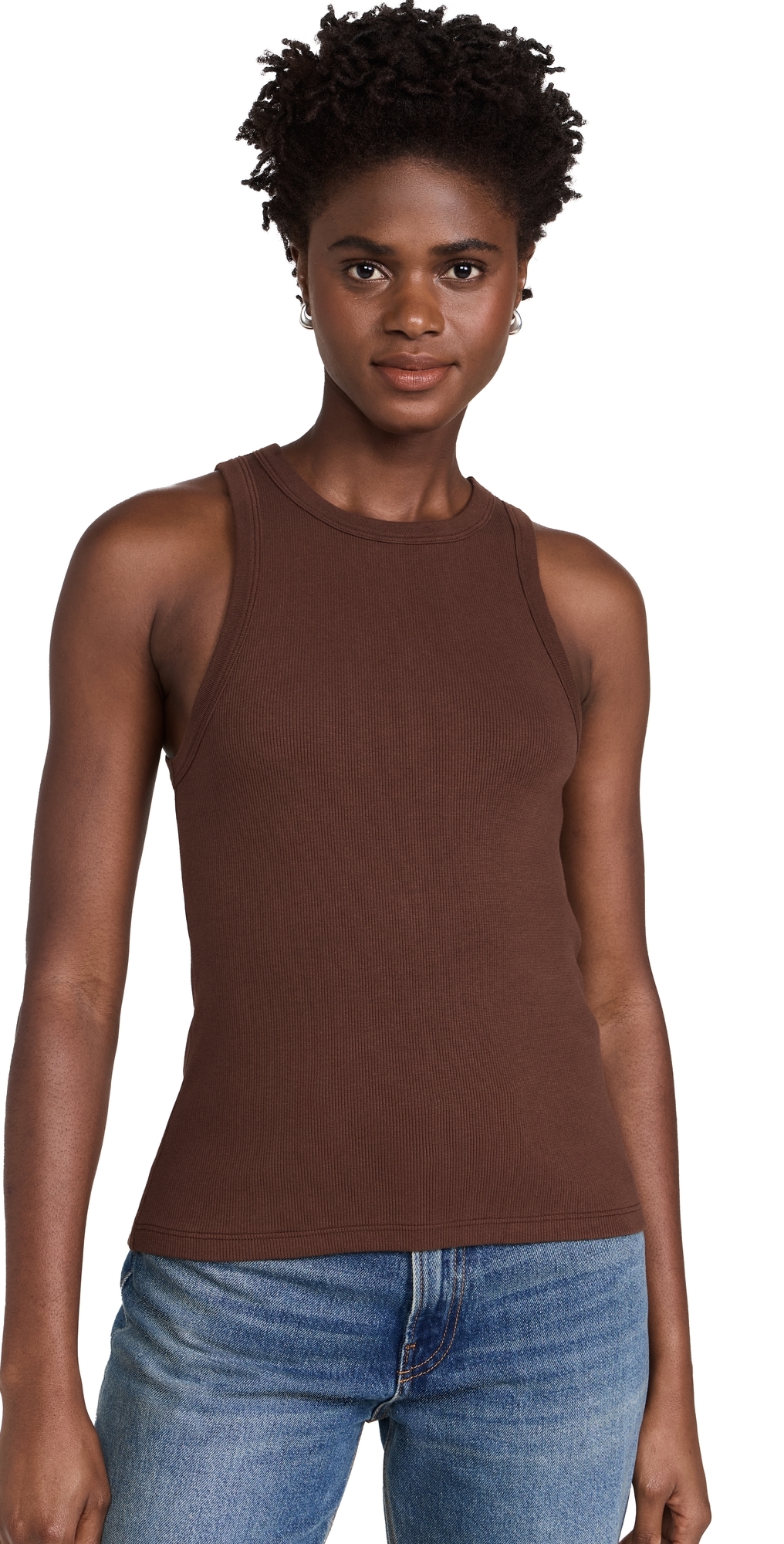 Sold Out Nyc The Not So Basic Tank Chocolate In Chocolate