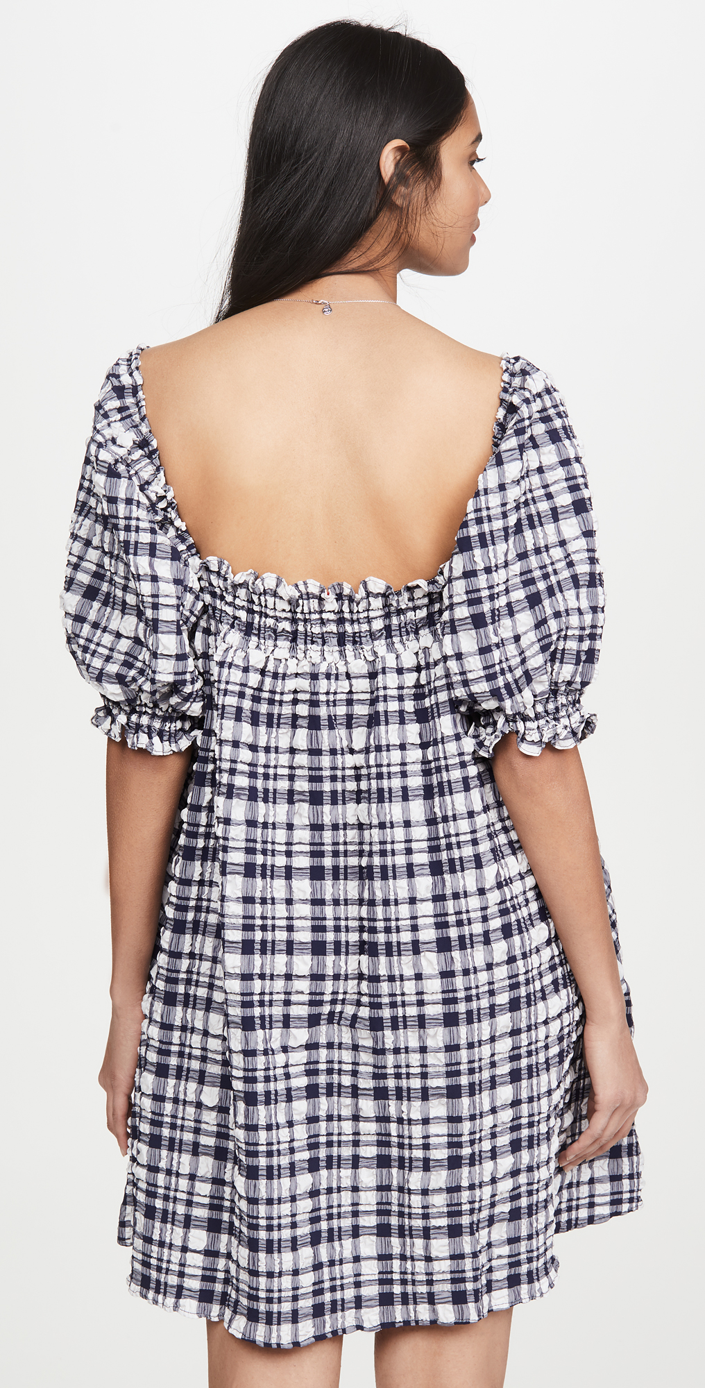 striped babydoll dress