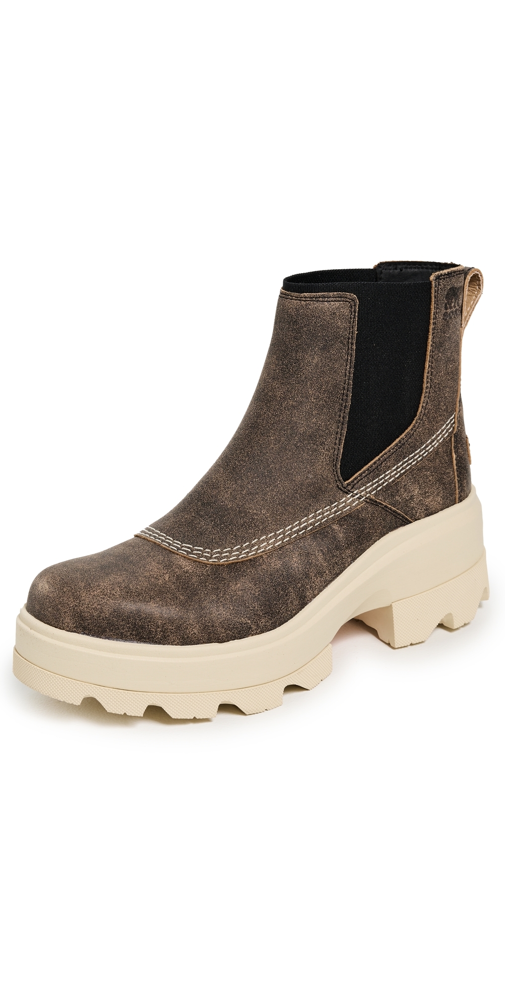 Sorel Joan Chelsea Boots Canoe/bleached Ceramic In Neutral