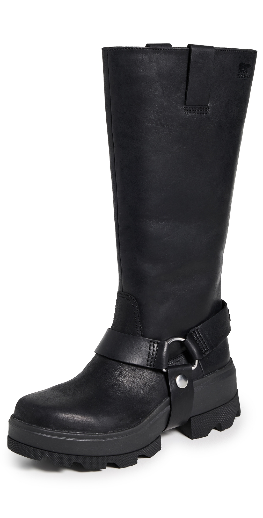 Sorel Joan Tall Boots Black/black In Black