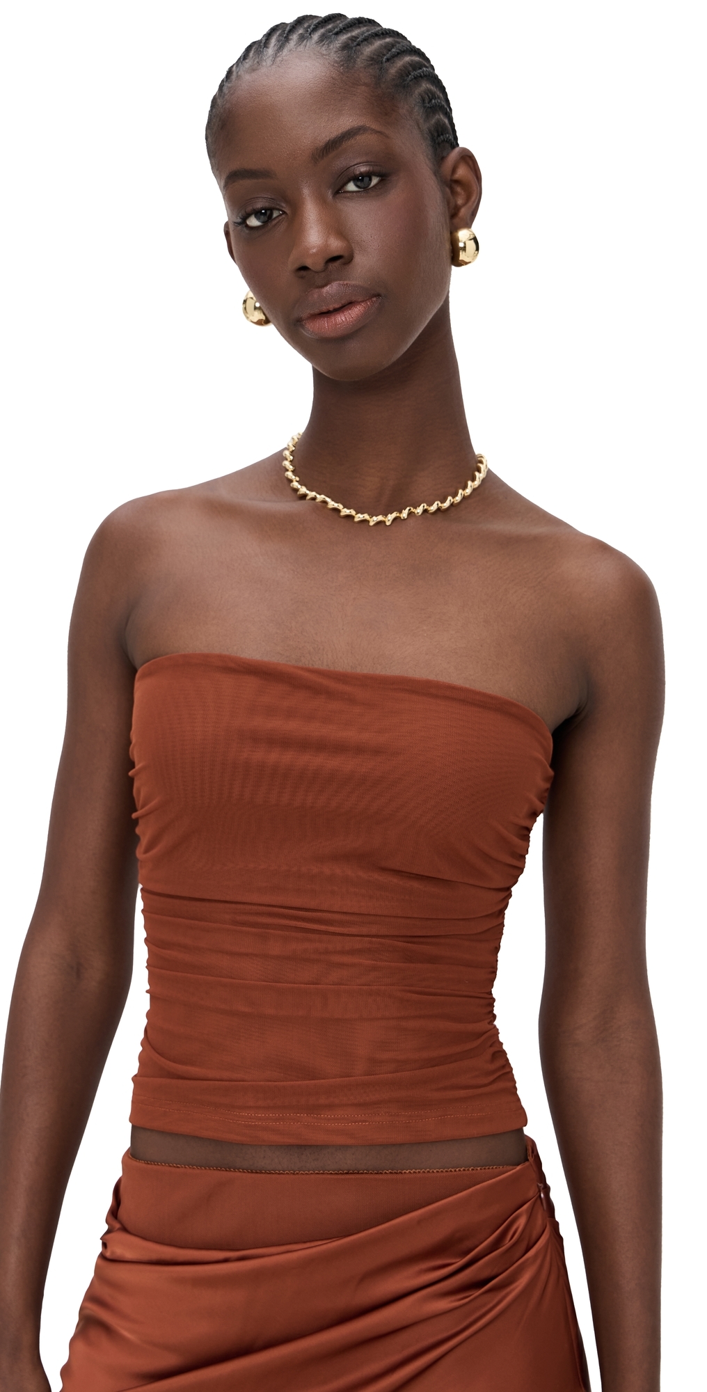 Significant Other Brianna Top Clove In Brown