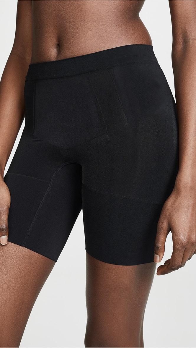 oncore mid thigh short spanx