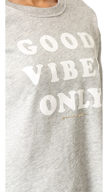 Spiritual gangster good vibes sweatshirt Clearance