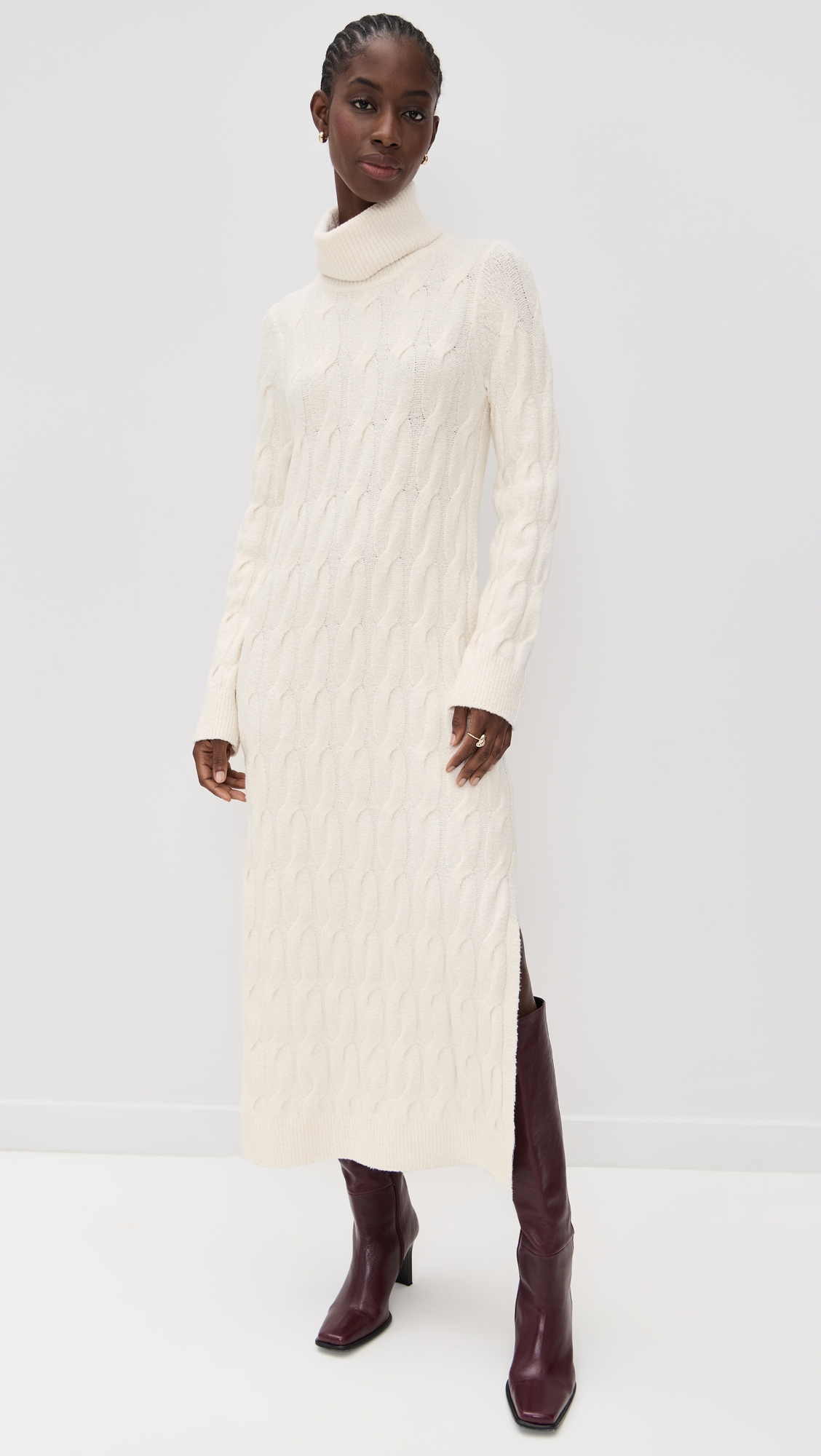 Splendid Splendid x Cellajaneblog Cable Sweater Dress