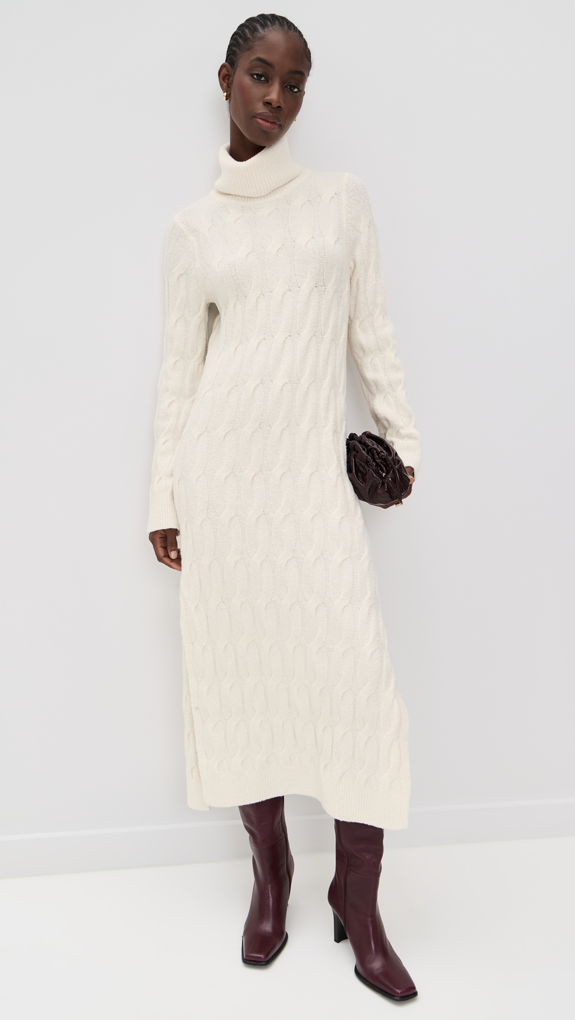 Splendid Splendid x Cellajaneblog Cable Sweater Dress thumbnail