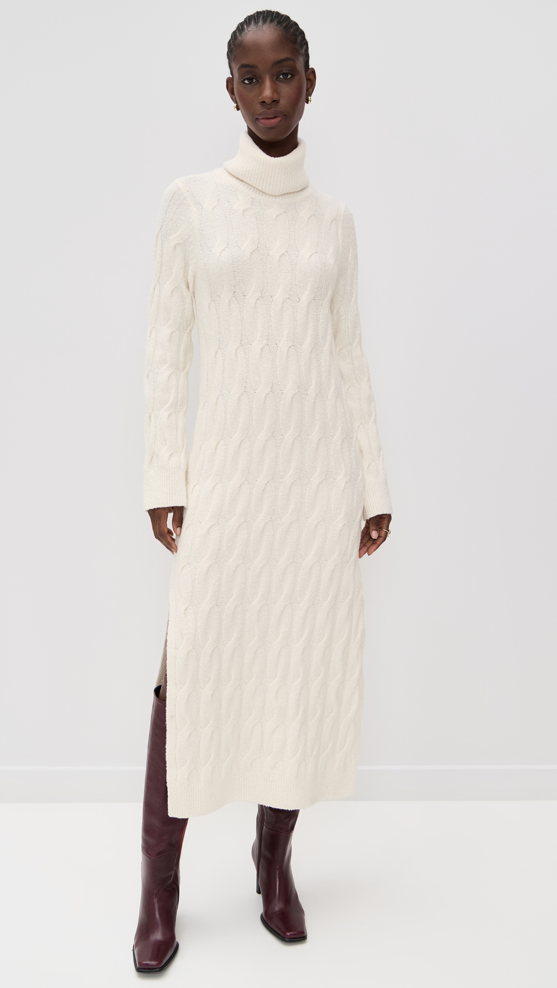 Splendid Splendid x Cellajaneblog Cable Sweater Dress thumbnail