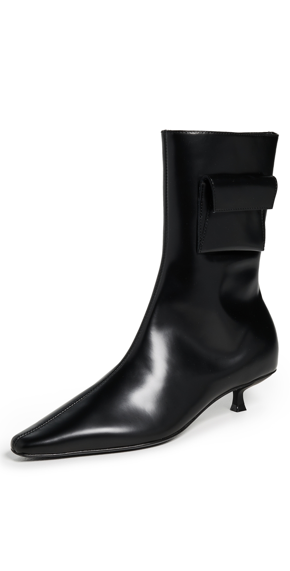 St Agni Petit Pouch Boot In Black