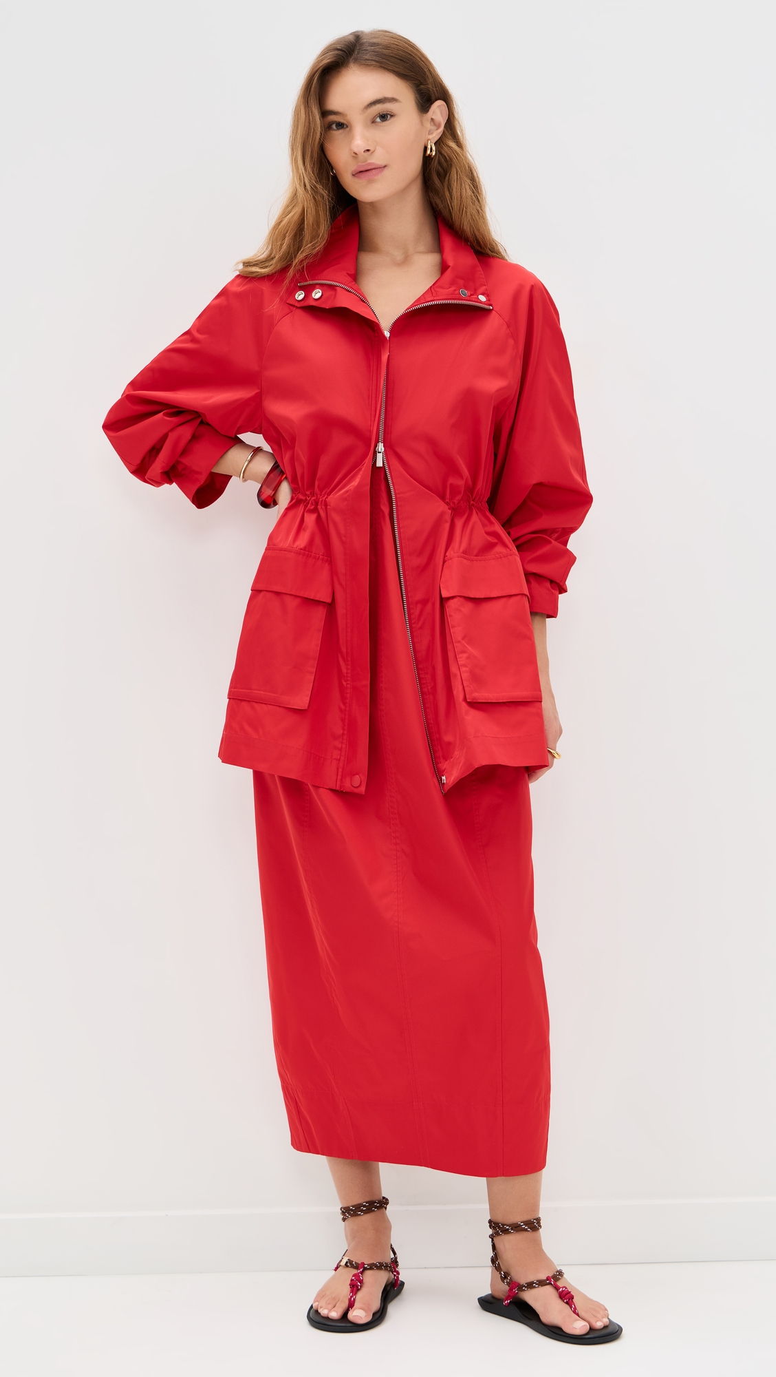 St. Agni Paper Taffeta Parka thumbnail