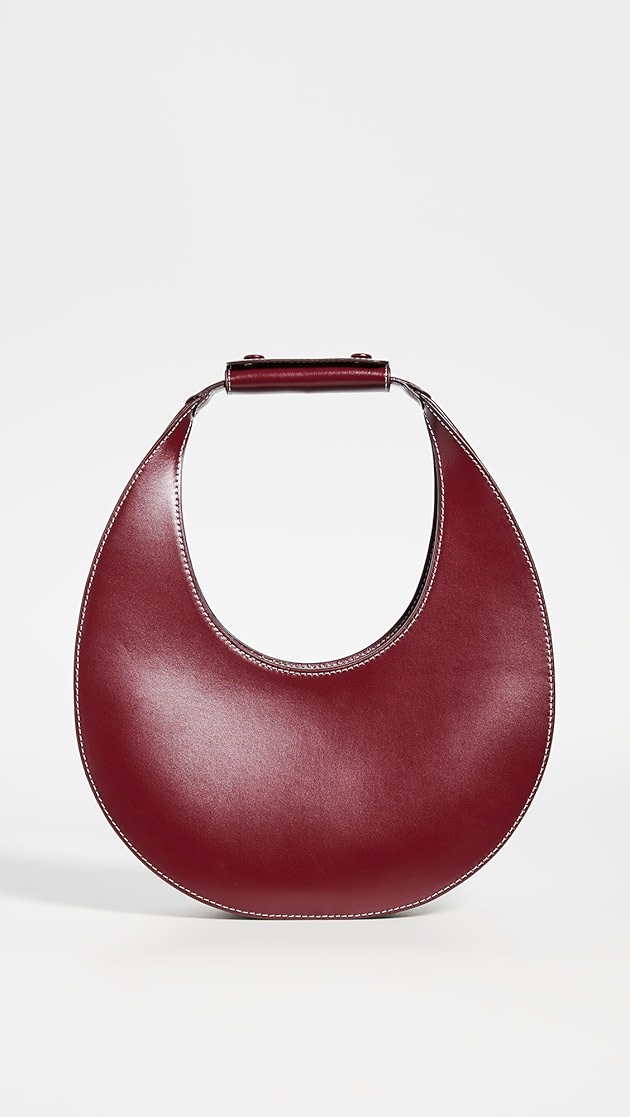 raspberry shoes and bag