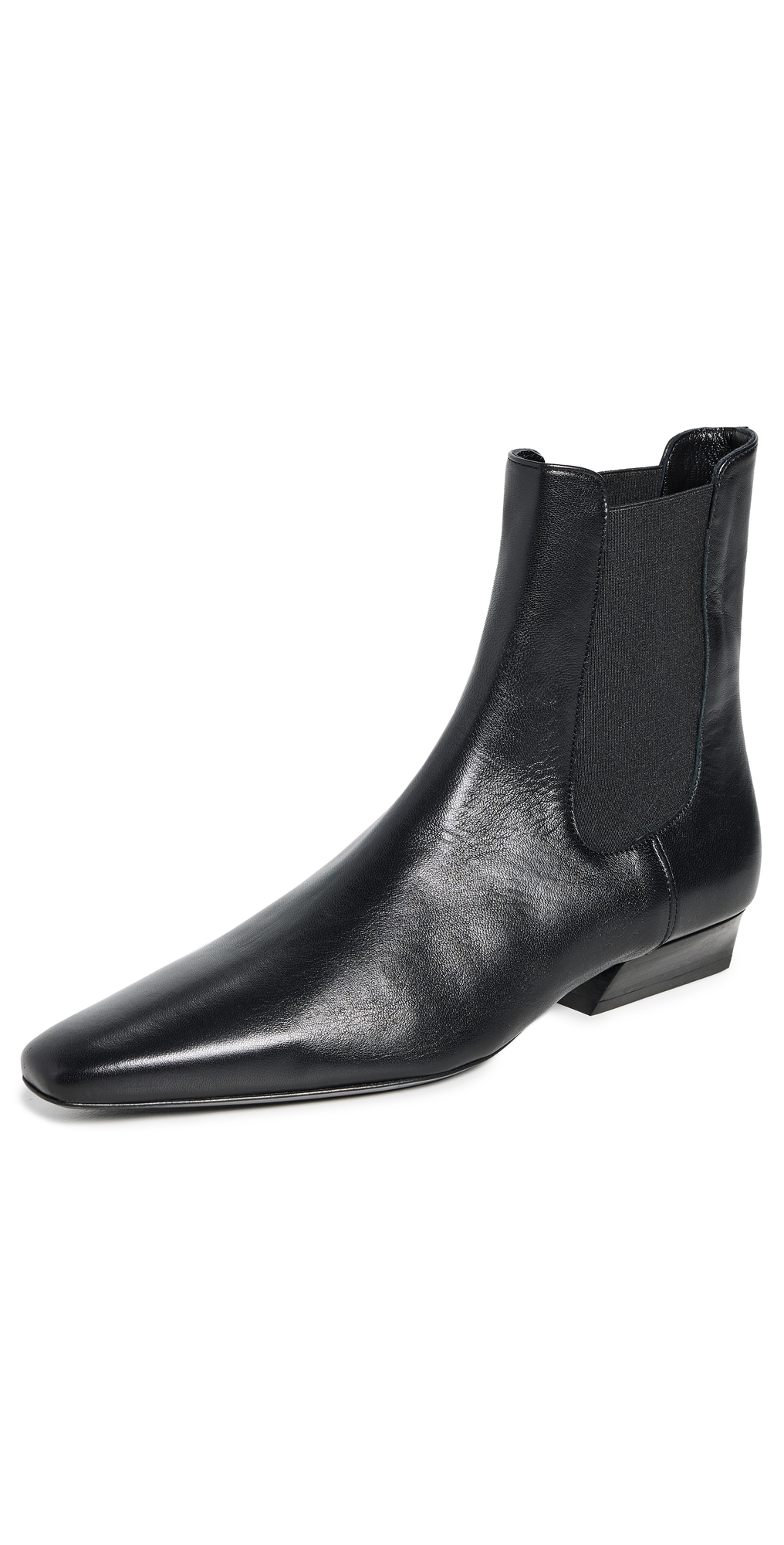 Staud Black Wally Chelsea Boots In Black