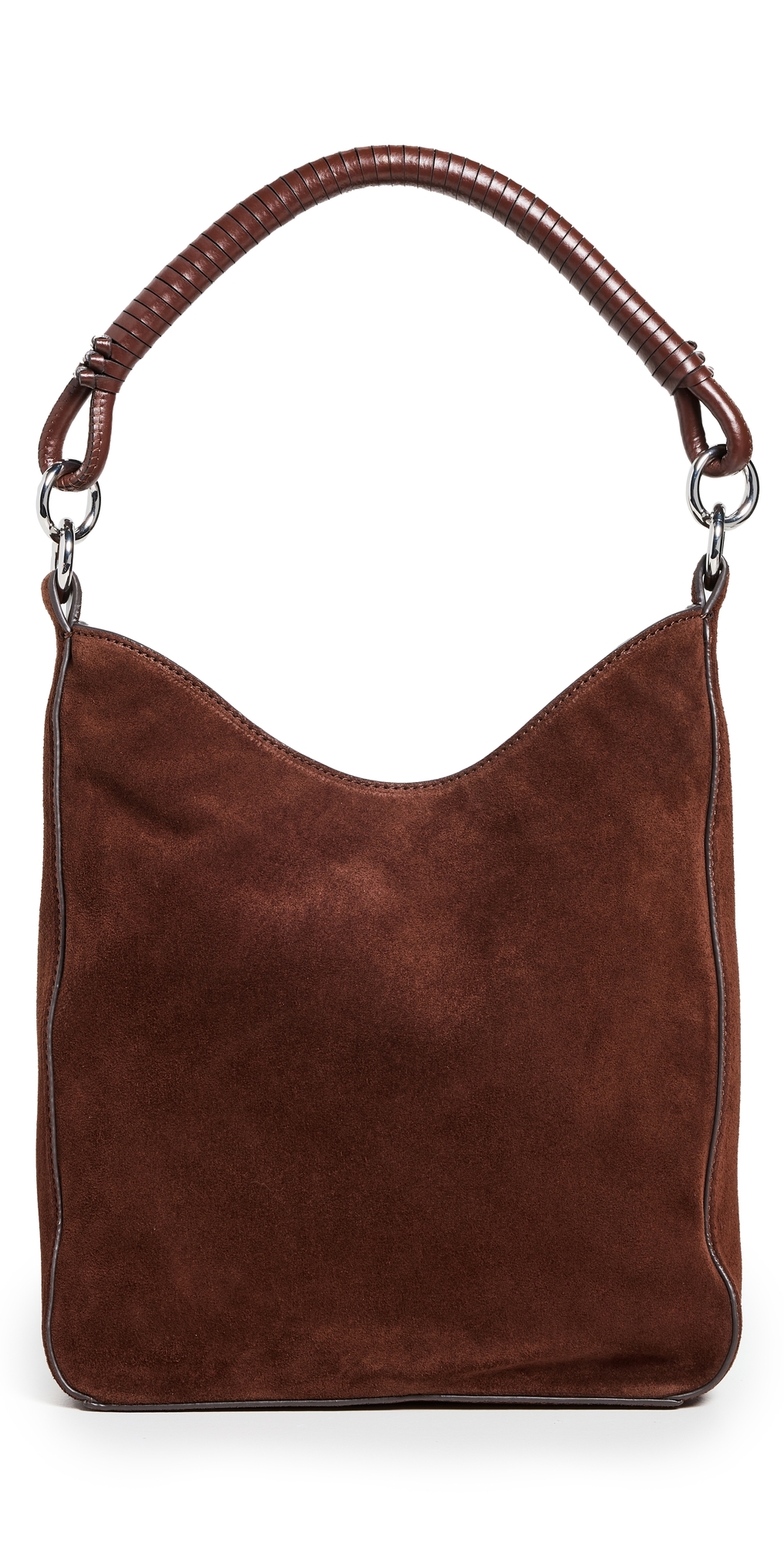 Staud Mel Shoulder Bag Mahogany In Mahogany
