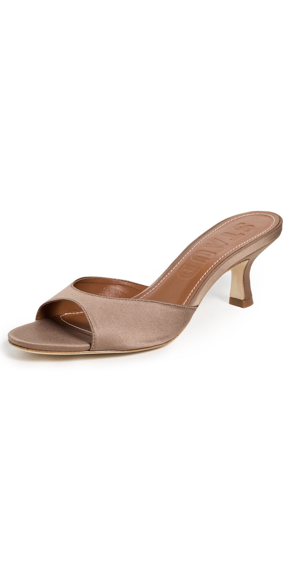 Staud Brigitte Mules Truffle In Brown