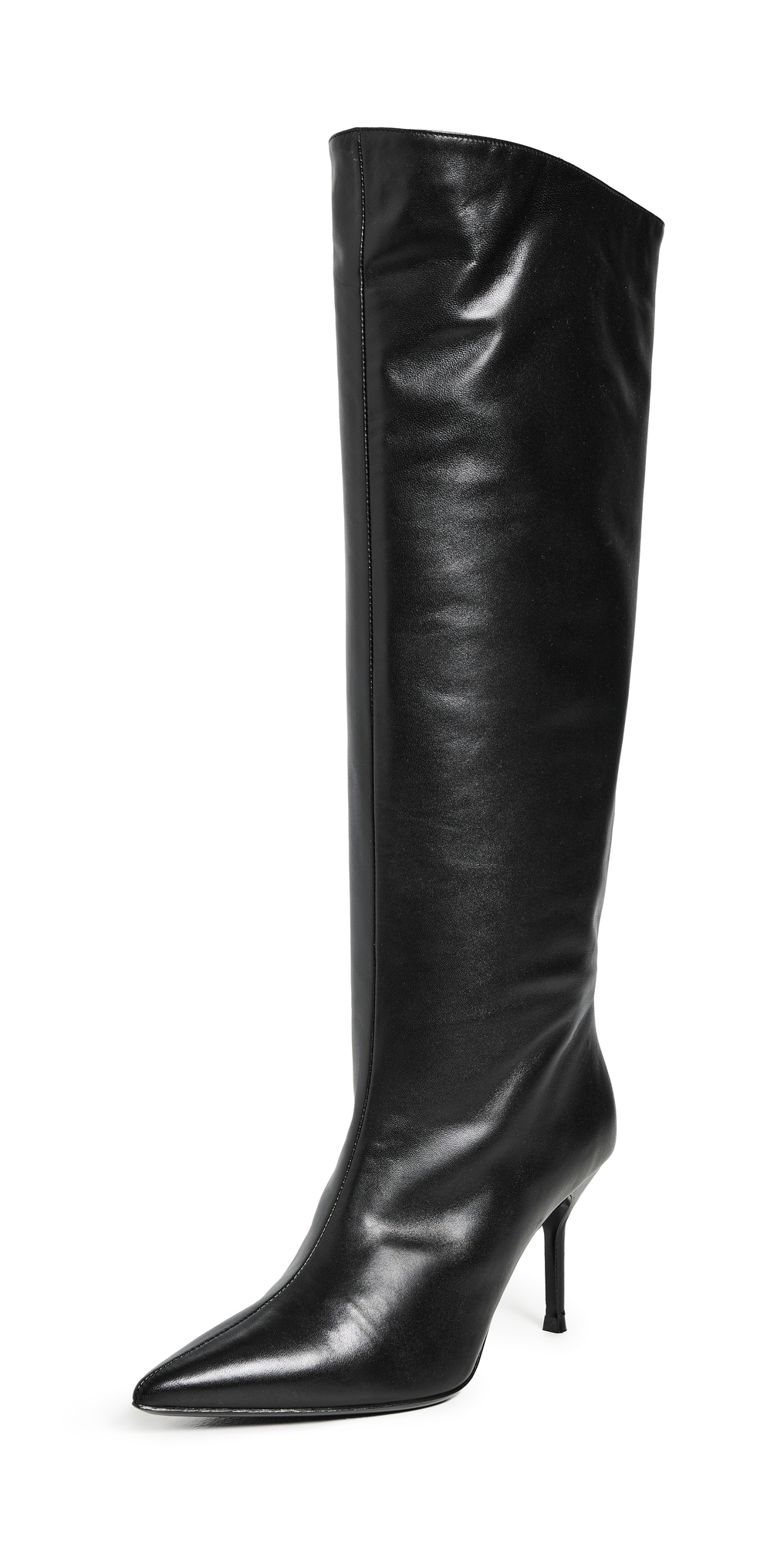 Staud Sebastian High Heel Boots Black In Black
