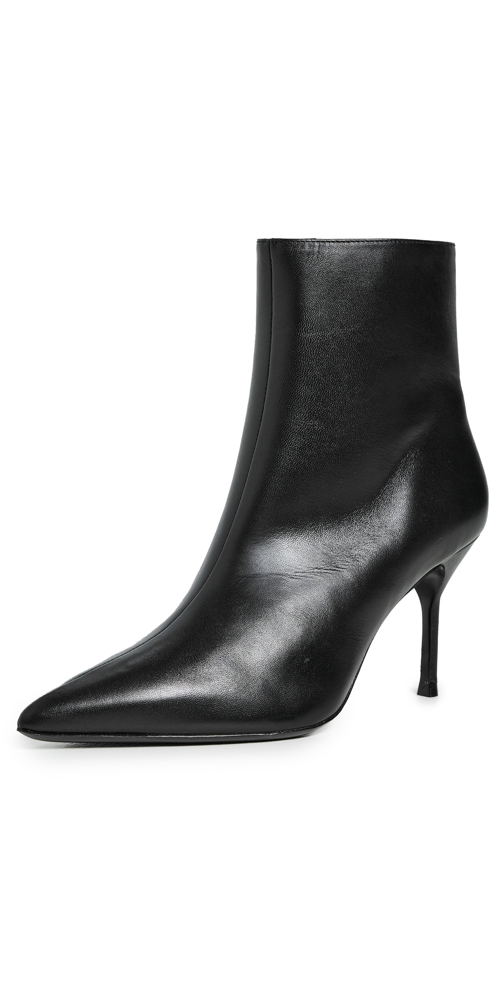Staud Sebastian Ankle Boots Black In Black
