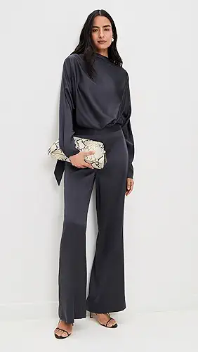 Staud Stroll Silk Pants