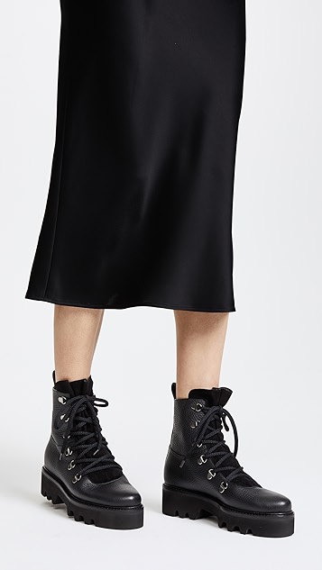 platform combat boots