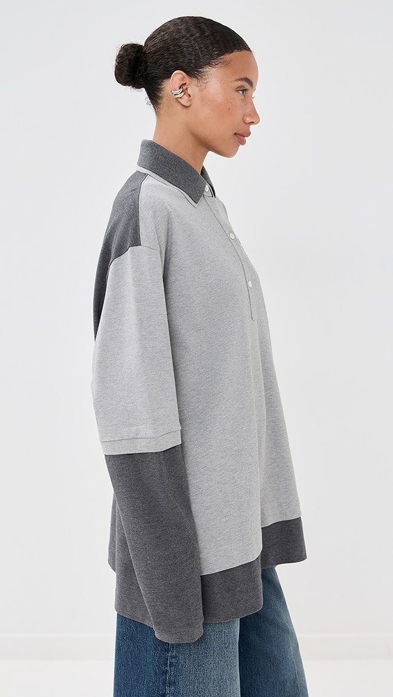Stella McCartney Double Layered Oversized Polo | Shopbop