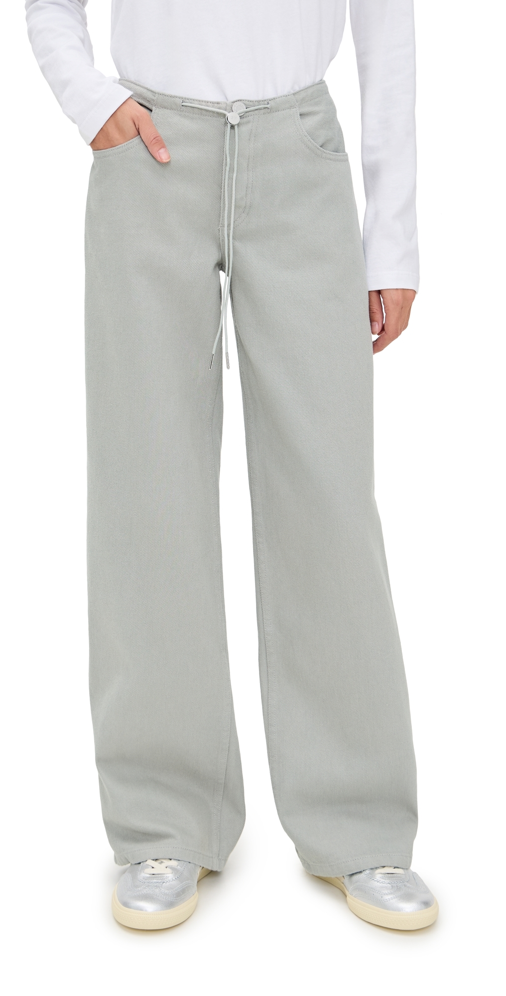 Still Here Cool In Dust Jeans Dust In Gray