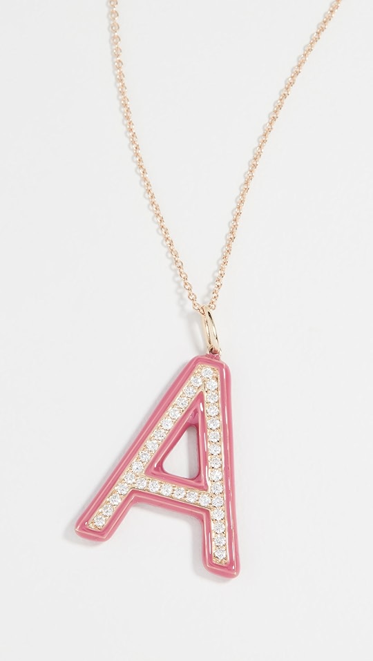 Stephanie gottlieb initial necklace clearance