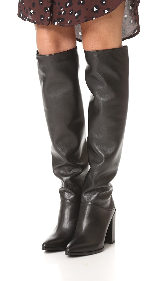 stuart weitzman scrunchy boot