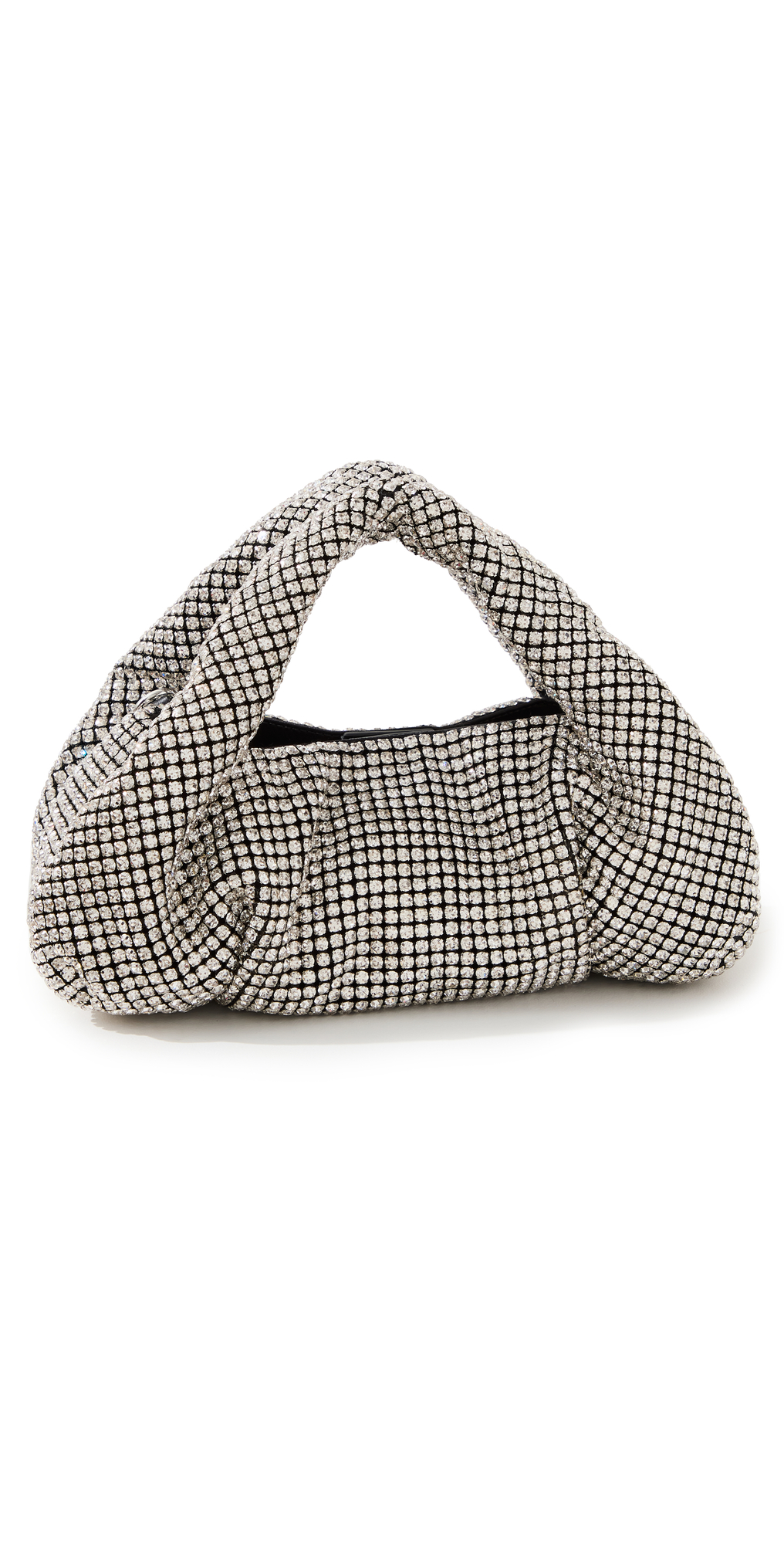 Stuart Weitzman The Moda Mini Shine Crystal Top-handle Bag