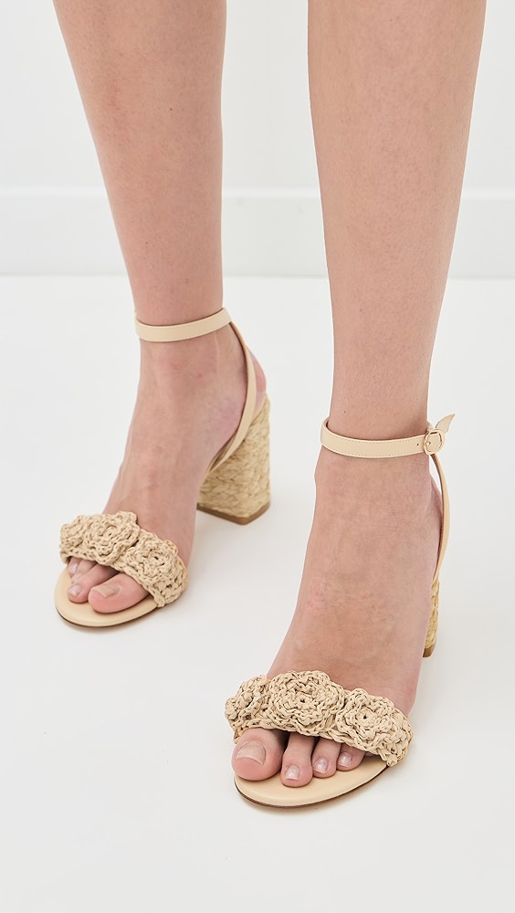 Stuart Weitzman Magnolia Block Heels 85mm | Shopbop