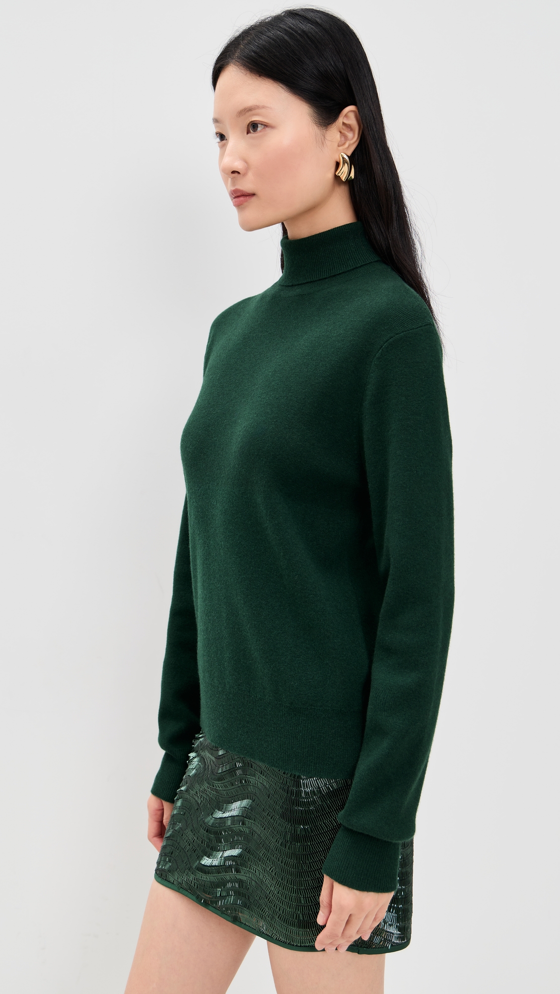 Susana Monaco Oversized Turtleneck Sweater thumbnail