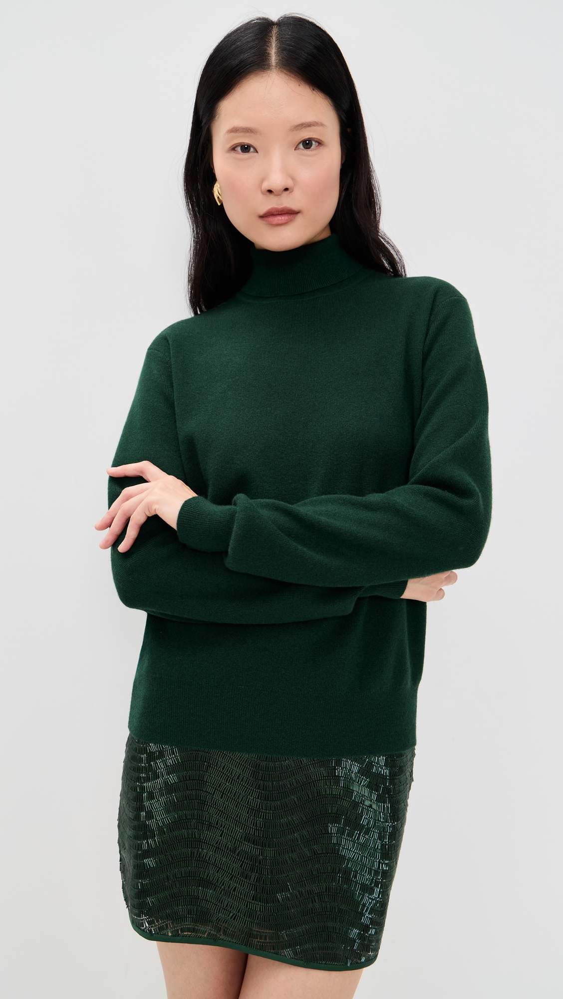 Susana Monaco Oversized Turtleneck Sweater thumbnail