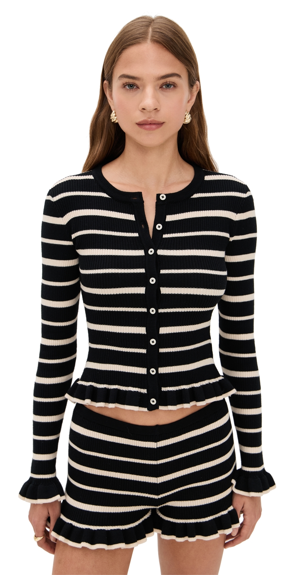 Seven Wonders Donna Long Sleeve Top In Multi