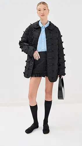 Tanner Fletcher Arnie Nylon Quilted Rosette Jacket