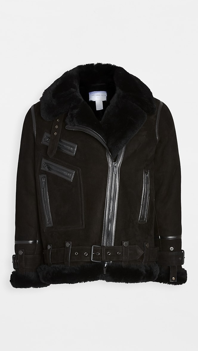 The arrivals shearling jacket clearance