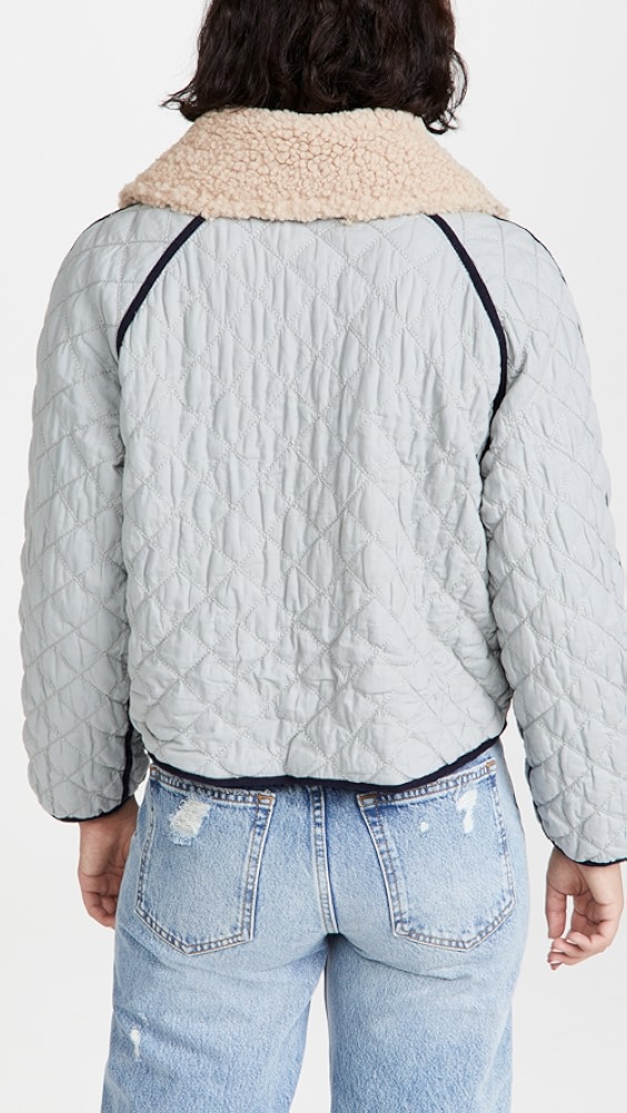 The great short quilted reversible jacket clearance