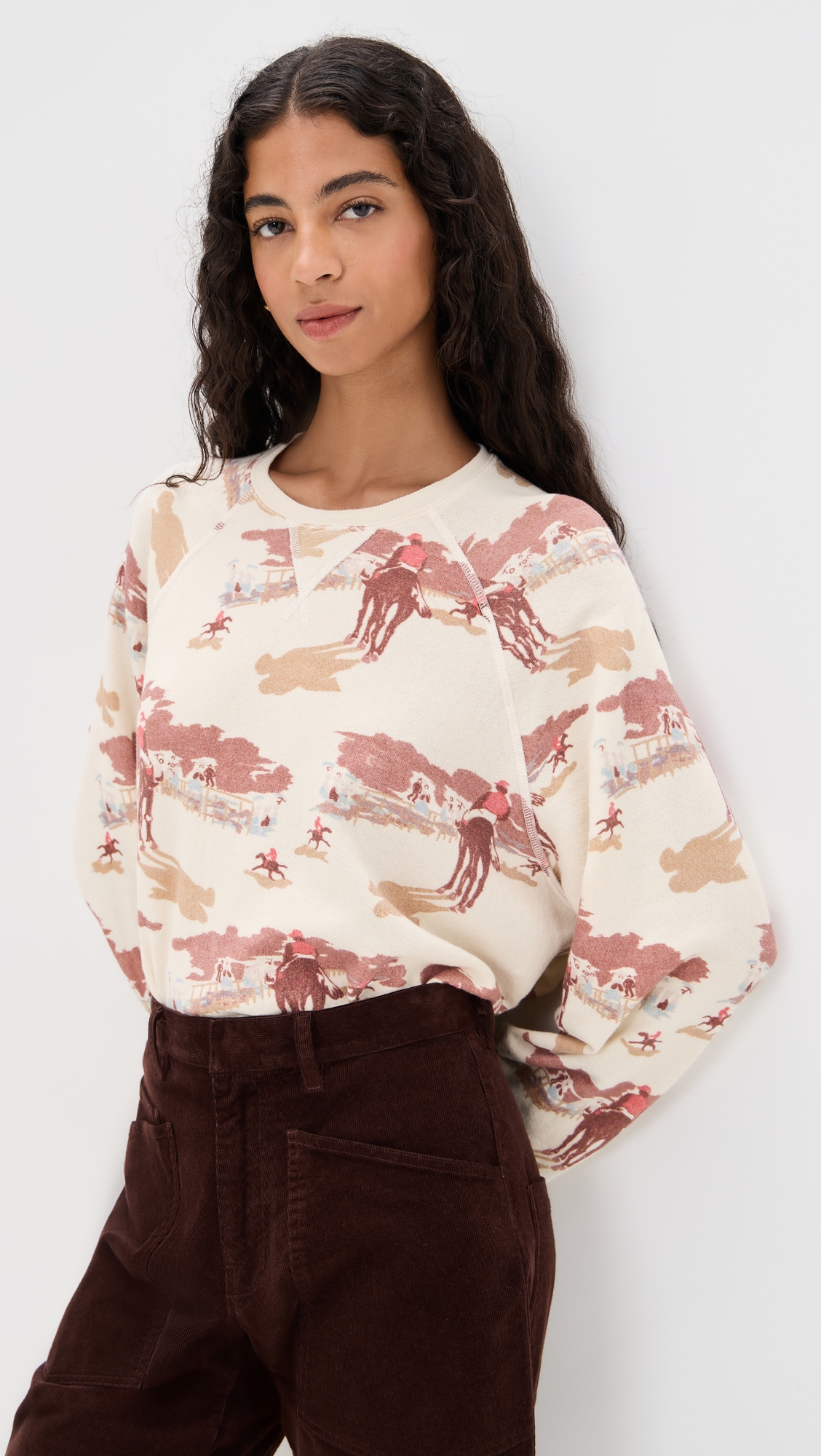 THE GREAT. The Slouch Sweatshirt