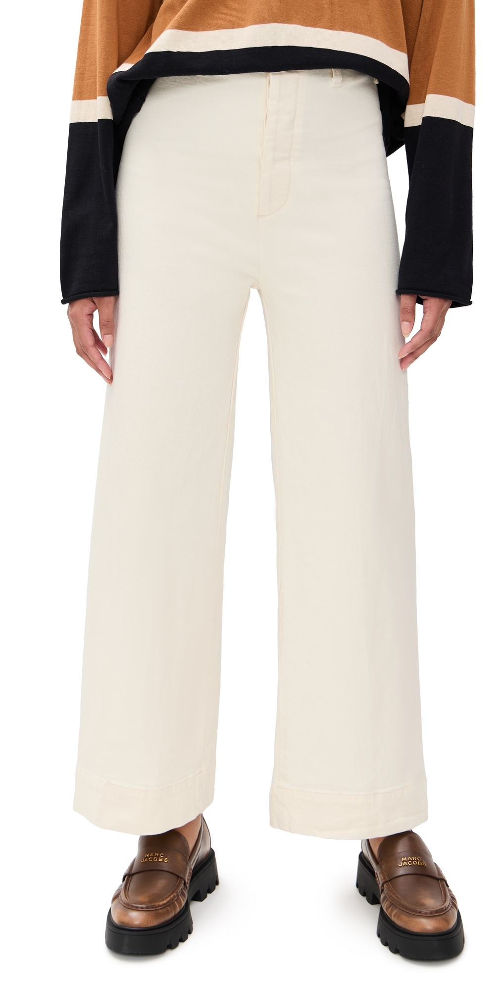 The Great The Seafair Jeans Vintage Stone In White