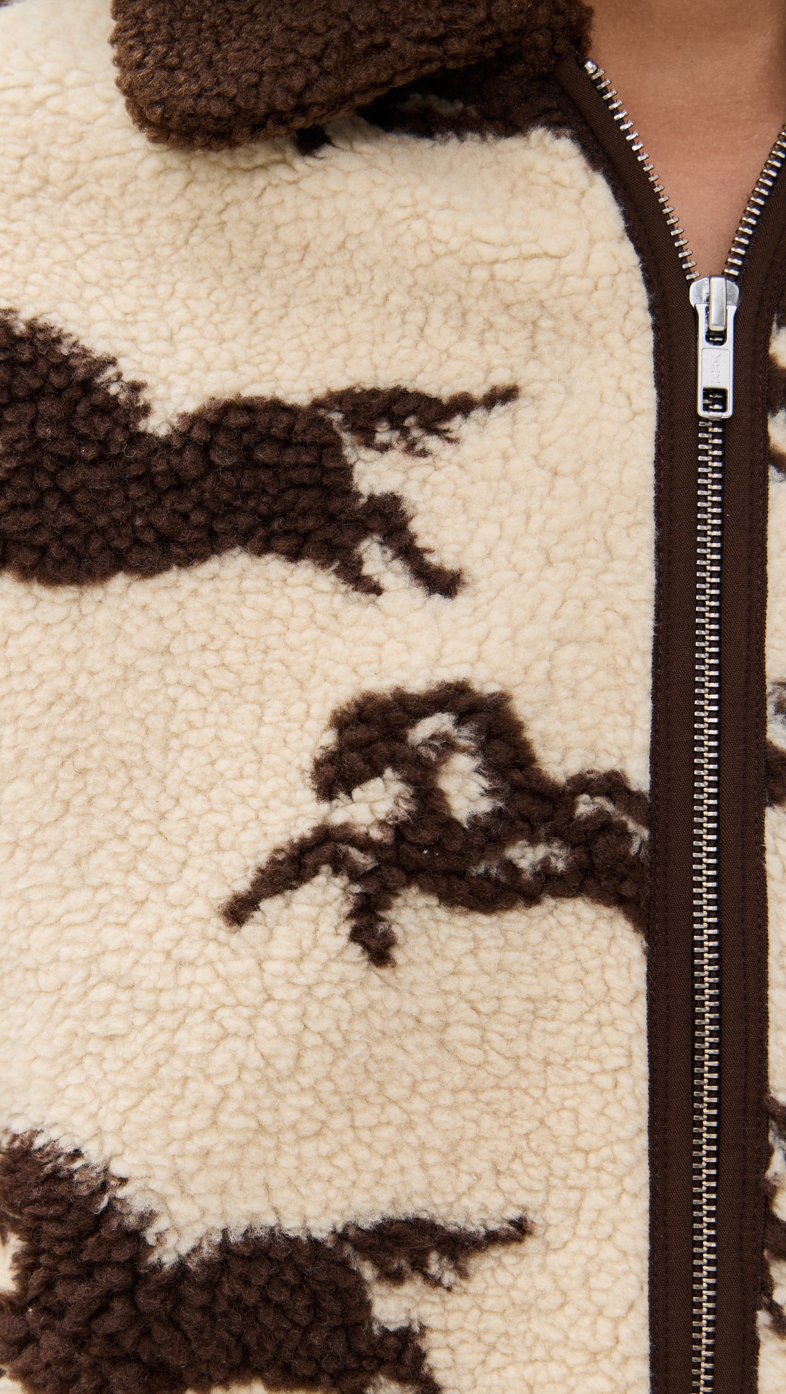 THE GREAT. The Pasture Sherpa Jacket thumbnail