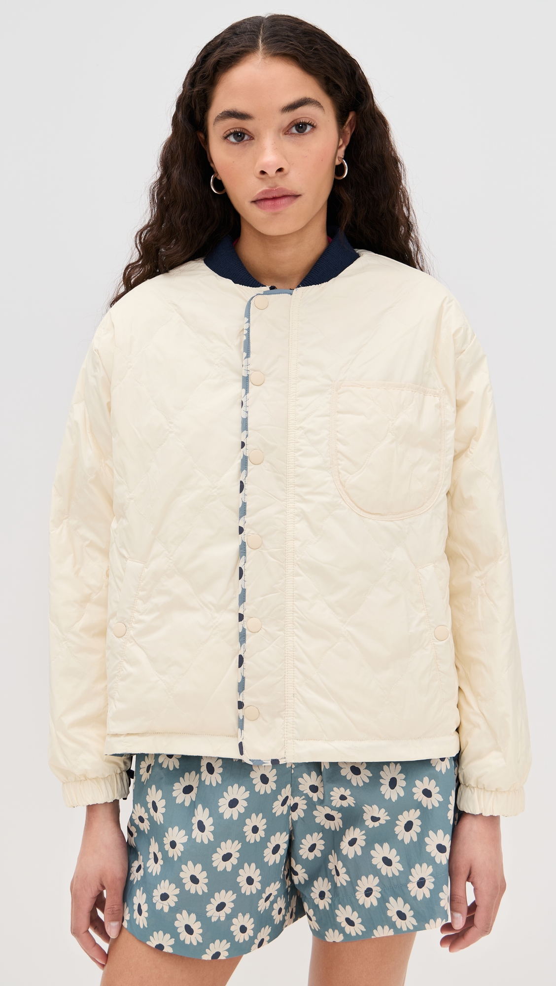 THE GREAT Outdoors The Reversible Ultra Light Down Puffer Jacket thumbnail