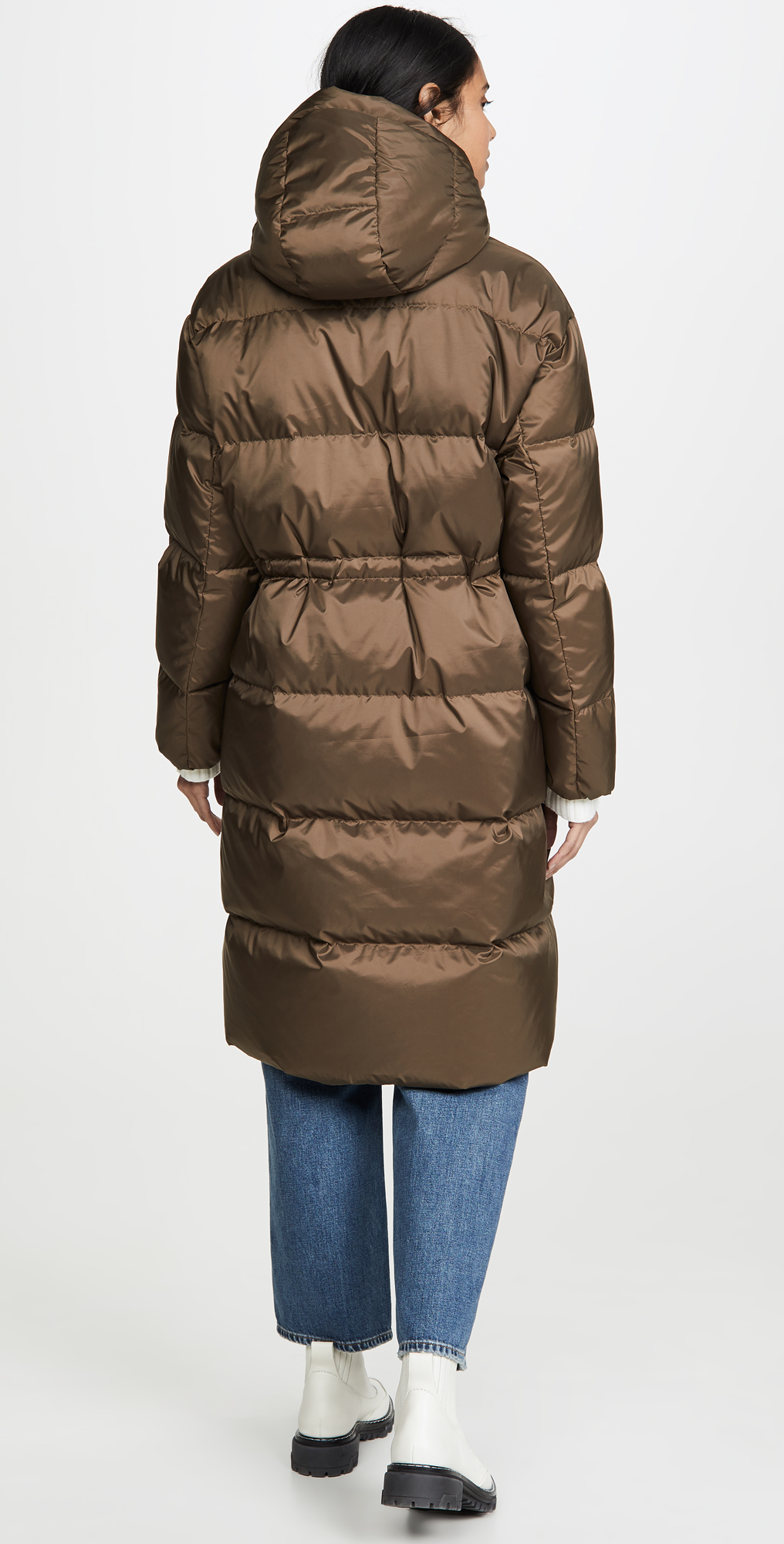 Theory hooded down coat Clearance