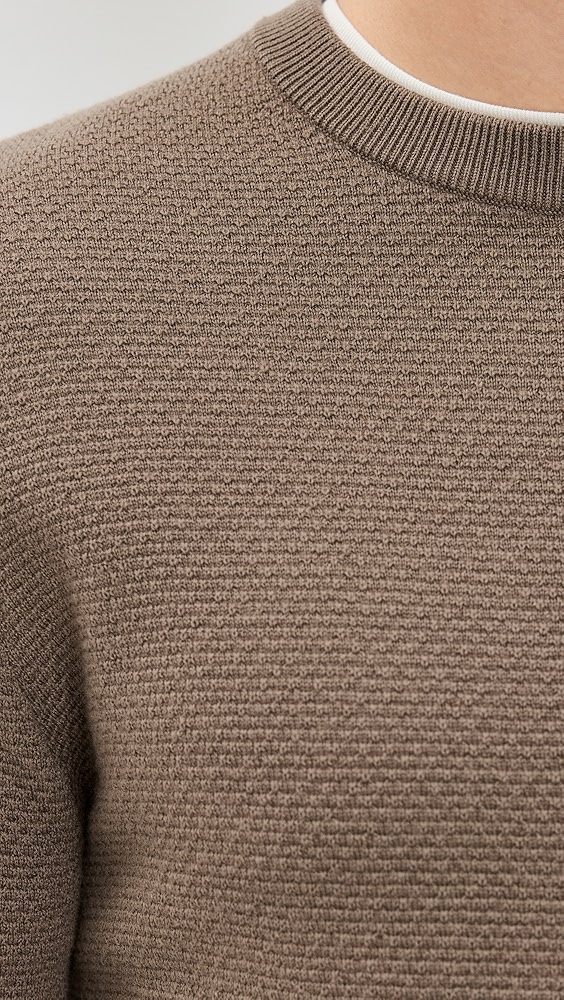 Theory Maden Novo Merino Crew Neck Sweater | Shopbop